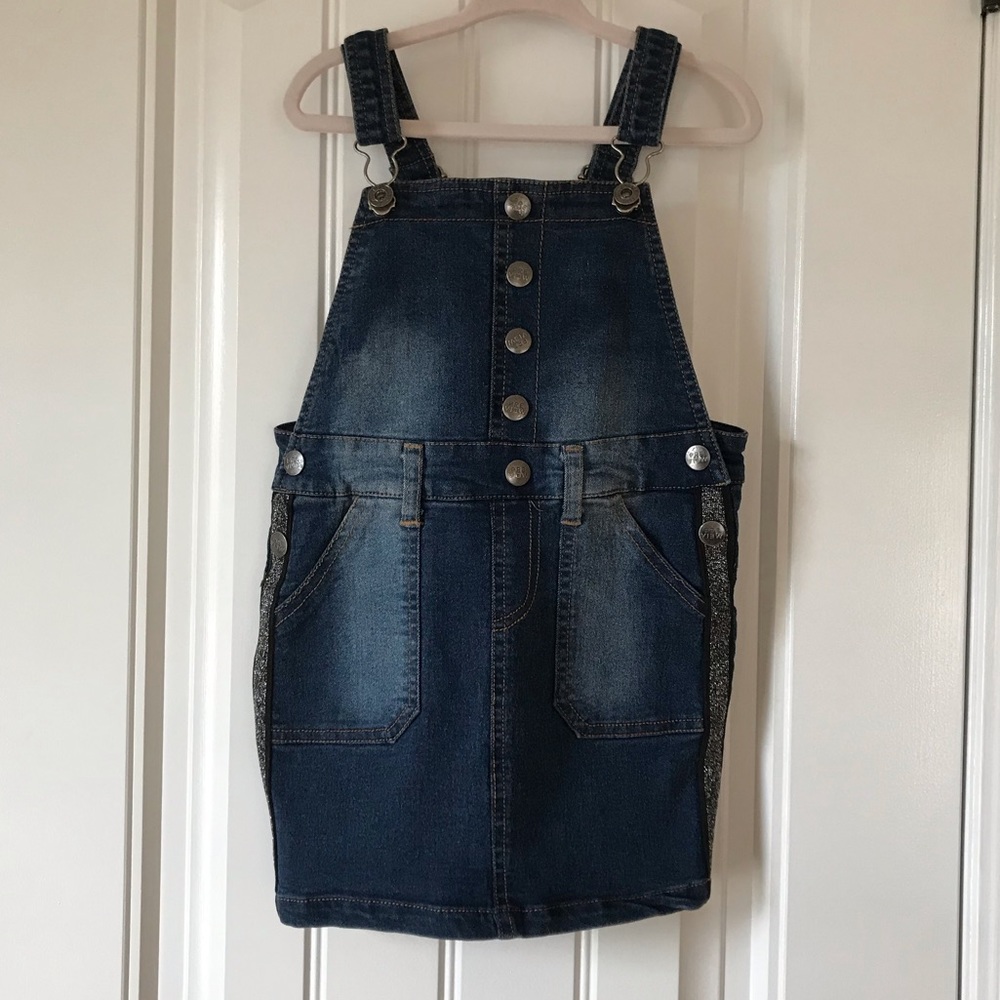 Denim Overall Dress Size 3T